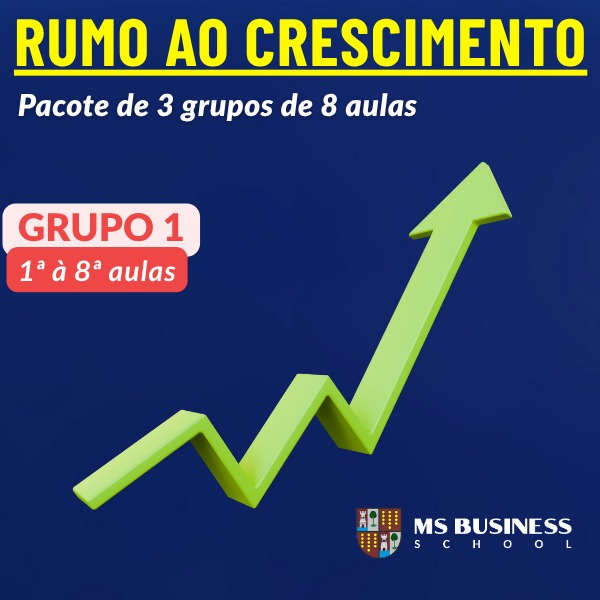 Rumo ao Crescimento - Grupos 1,2 e 3 de aulas.
